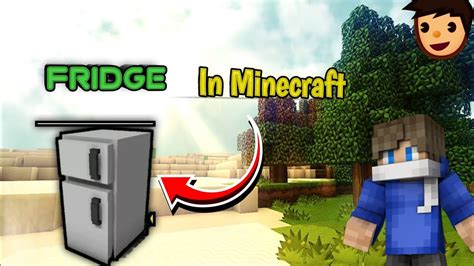 How To Make A Functional Fridge In Minecraft