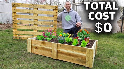 How To Make A Garden Using Pallets