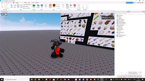 how to make a gear wall in roblox studio
