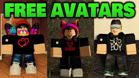 how to make a good avatar in roblox for free
