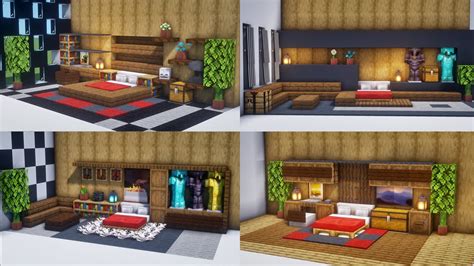 how to make a good bedroom in minecraft