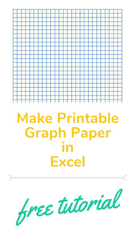 How To Make A Graphing Paper In Excel