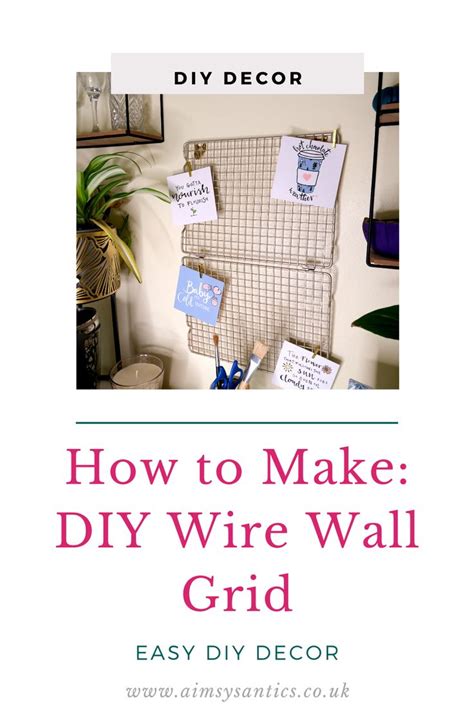 How To Make A Grid On A Wall