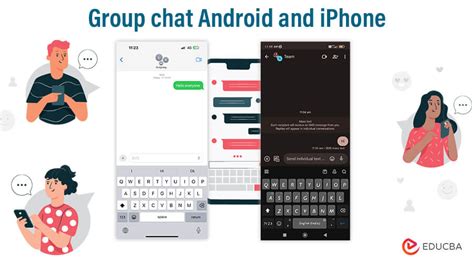 how to make a group chat between iphone and android