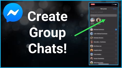 how to make a group chat in messenger mac