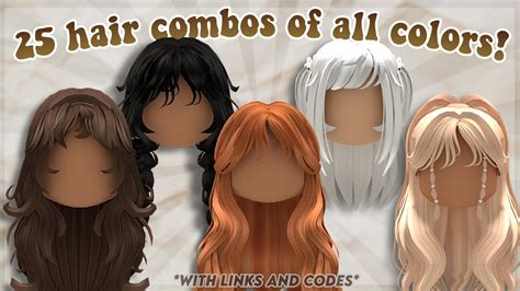 54  Style Of How To Make A Hair Combo In Roblox 2023 New Hair