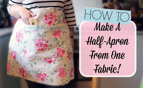 How To Make A Half Apron