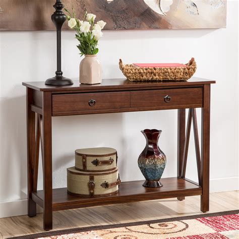 How To Make A Hallway Console Table