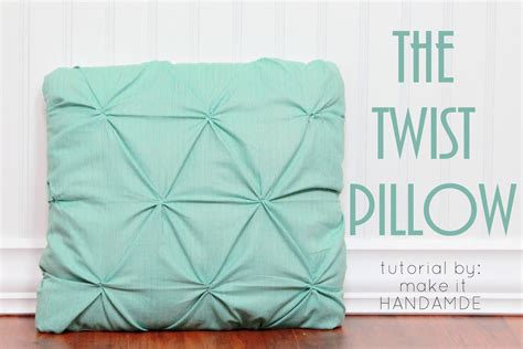 How To Make A Handmade Pillow