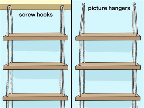 How To Make A Hanging Shelf With Rope