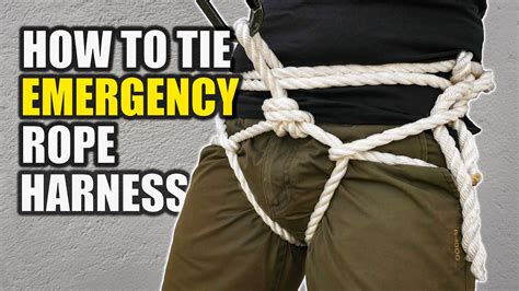 How To Make A Harness With A Rope