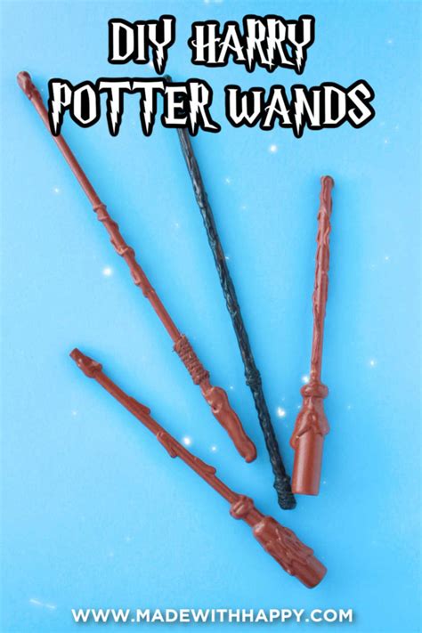how to make a harry potter wand