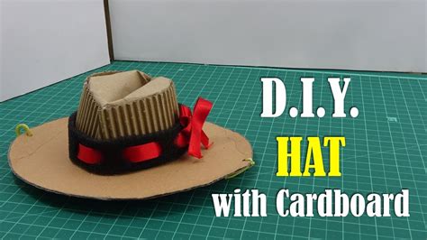 how to make a hat out of a box