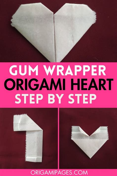 How To Make A Heart With A Wrapper