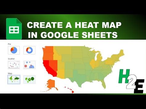 how to make a heat map with zip codes in google sheets