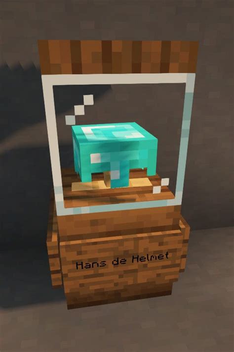 How To Make A Helmet Case In Minecraft