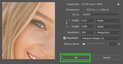 how to make a high resolution image in photoshop