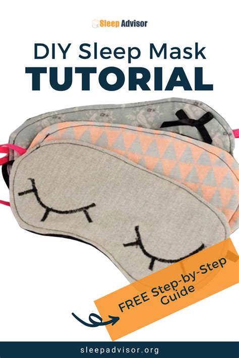 how to make a homemade sleep mask