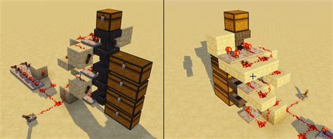 How To Make A Hopper Chest System In Minecraft