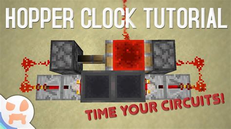 How To Make A Hopper Clock 1.17