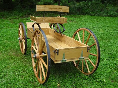 how to make a horse drawn wagon