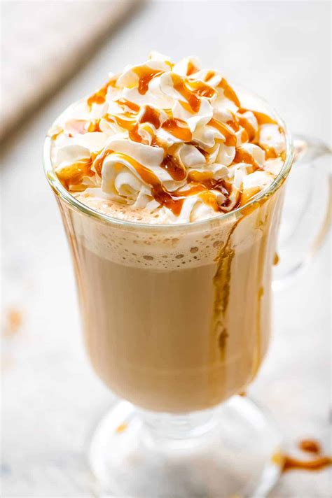 how to make a hot caramel latte