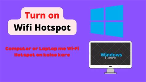 how to make a hotspot without data