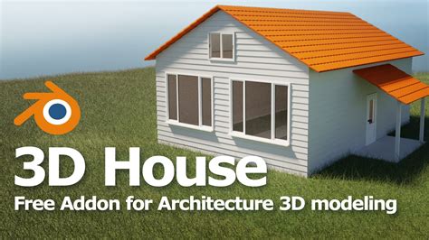 how to make a house in blender for second life