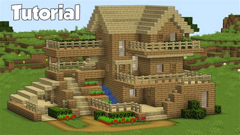 How To Make A House In Minecraft Tutorial