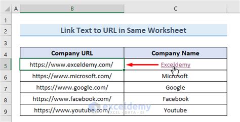 how to make a hyperlink normal text in excel