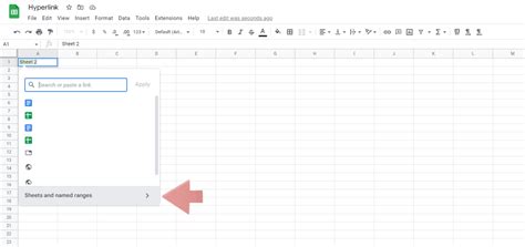 how to make a hyperlink on google sheets