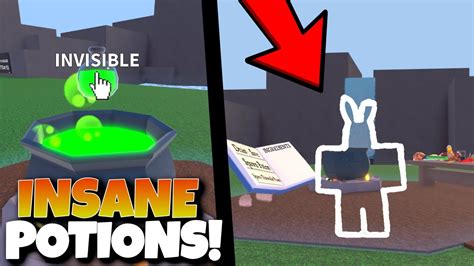 How To Make A Invisibility Potion In Wacky Wizards Roblox