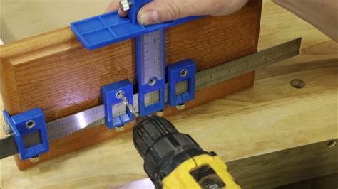 How To Make A Jig For Cabinet Pulls