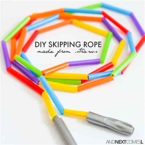 How To Make A Jump Rope With Craft Loops