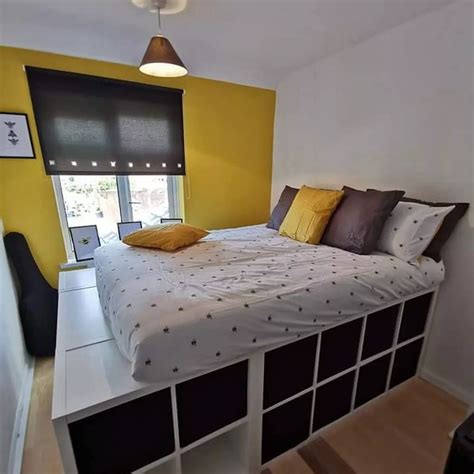 how to make a kallax double bed