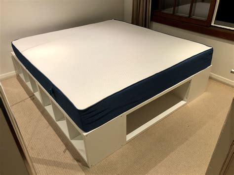 how to make a kallax king size bed