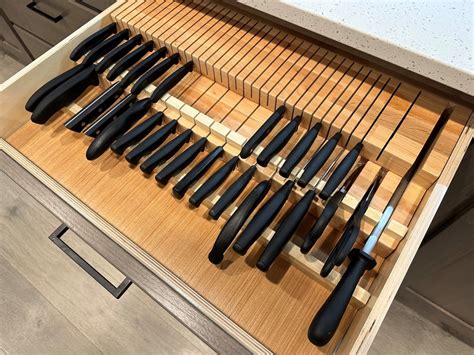 How To Make A Knife Drawer Insert