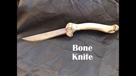 How To Make A Knife From A Bone