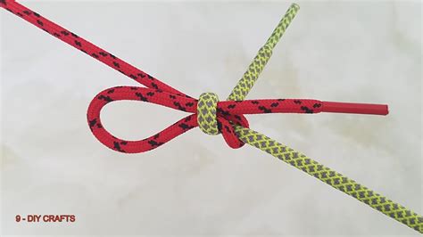 How To Make A Knot With 2 Strings