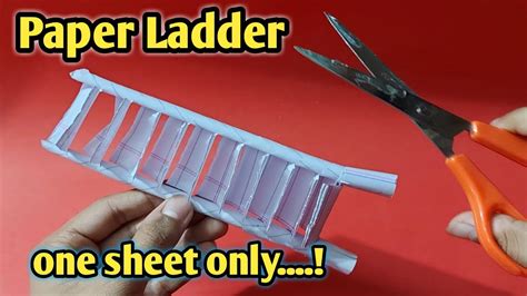 How To Make A Ladder Using Paper