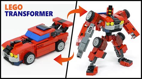 how to make a lego robot that transforms