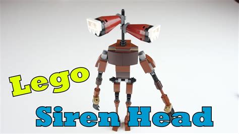 how to make a lego siren head