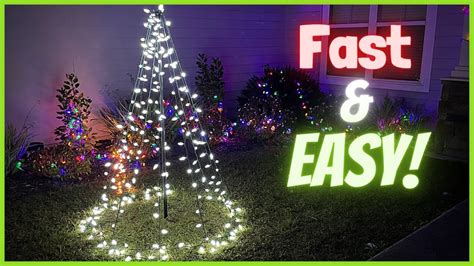 How To Make A Light Tree In Yard