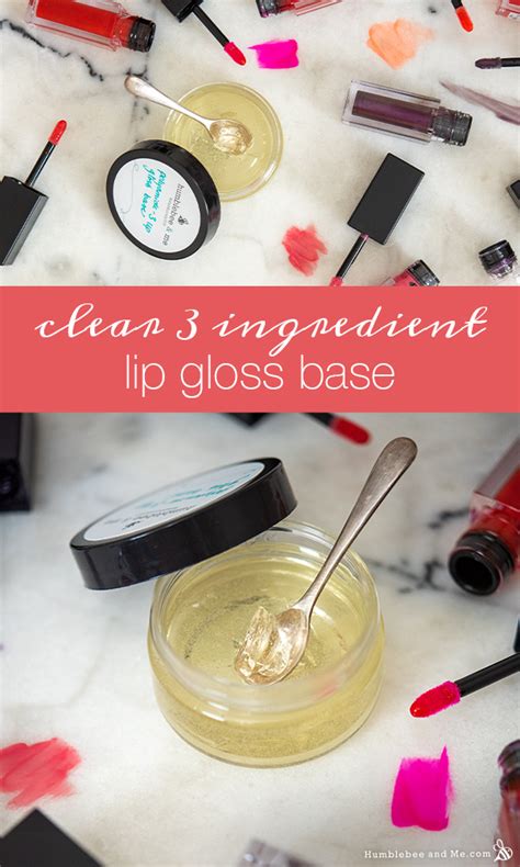 How To Make A Lip Gloss Base