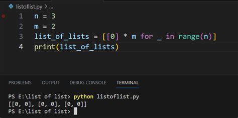 how to make a list in python