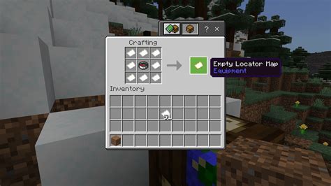 how to make a locator map in minecraft java 1.21
