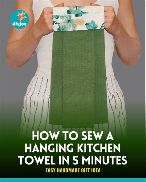 How To Make A Loop To Hang A Towel