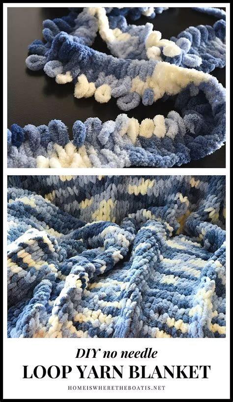 How To Make A Loopy Loop Blanket