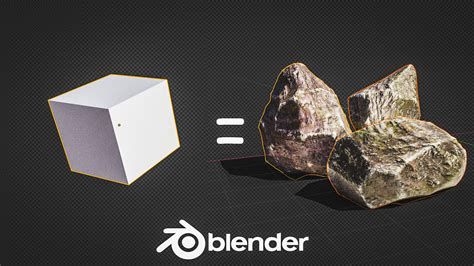How To Make A Low Poly Rock In Blender