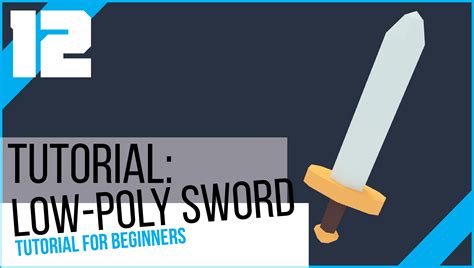 How To Make A Low Poly Sword In Blender